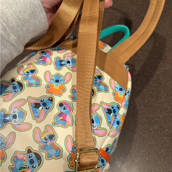 Loungefly Backpack & Matching Wallet- Stitch Design - Picture 8 of 15